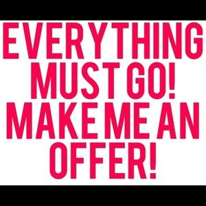 All reasonable offers accepted!